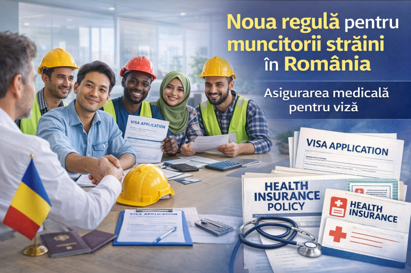 asigurarea medicală este obligatorie pentru obținerea permisului de ședere în România